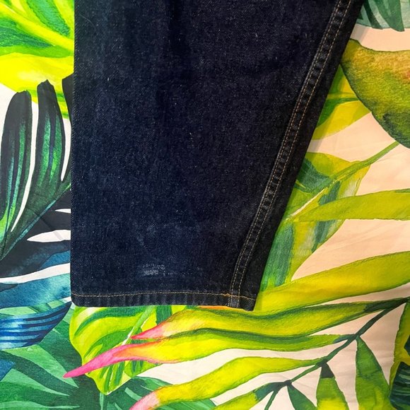 Vintage 90s Guess Pascal 27 x 30 Dark Blue Distressed School Vtg Casual Jeans - Picture 4 of 11
